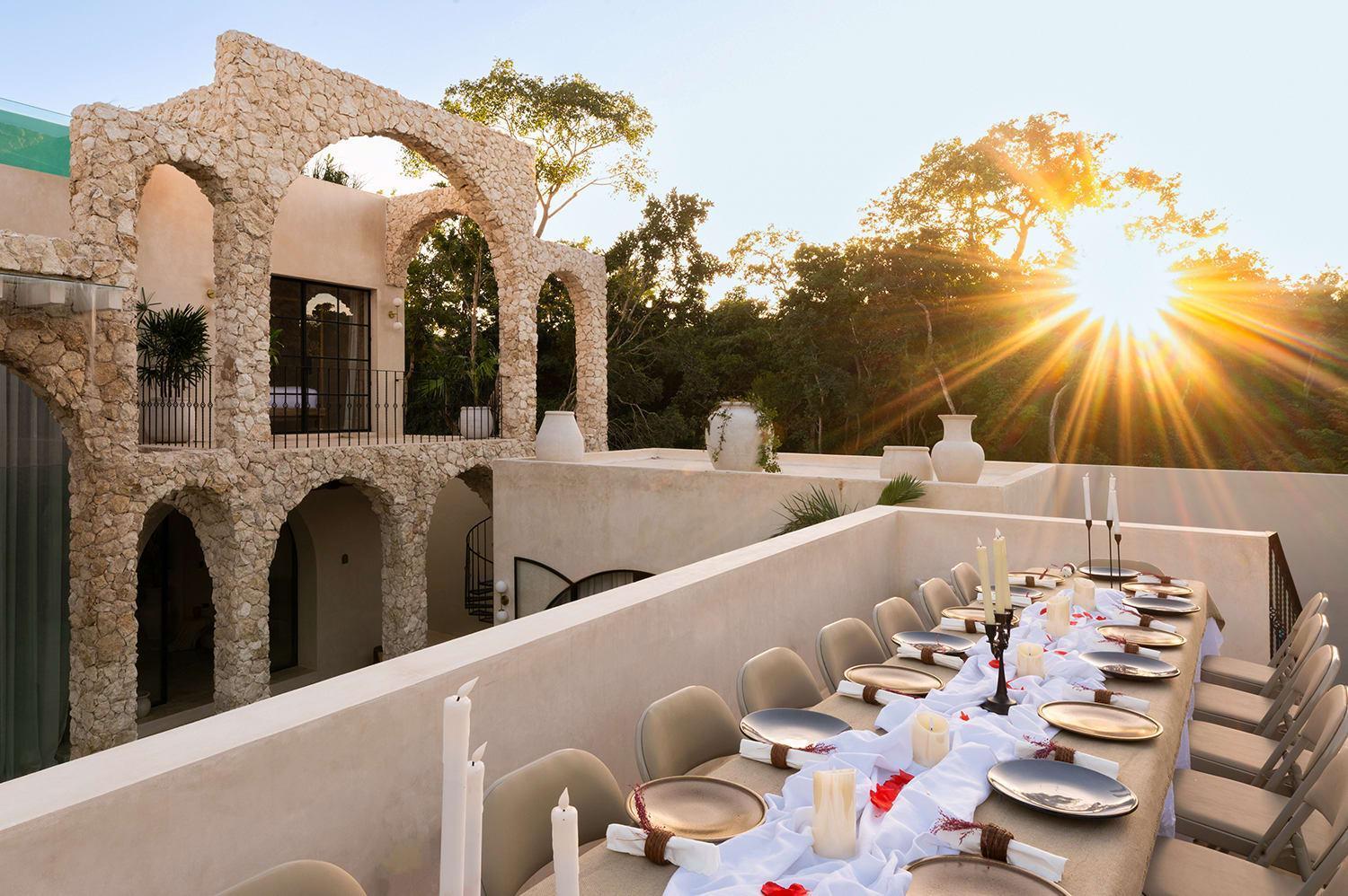 Casa Arka - Palacial Sanctuary For Group Retreats Tulum Bagian luar foto