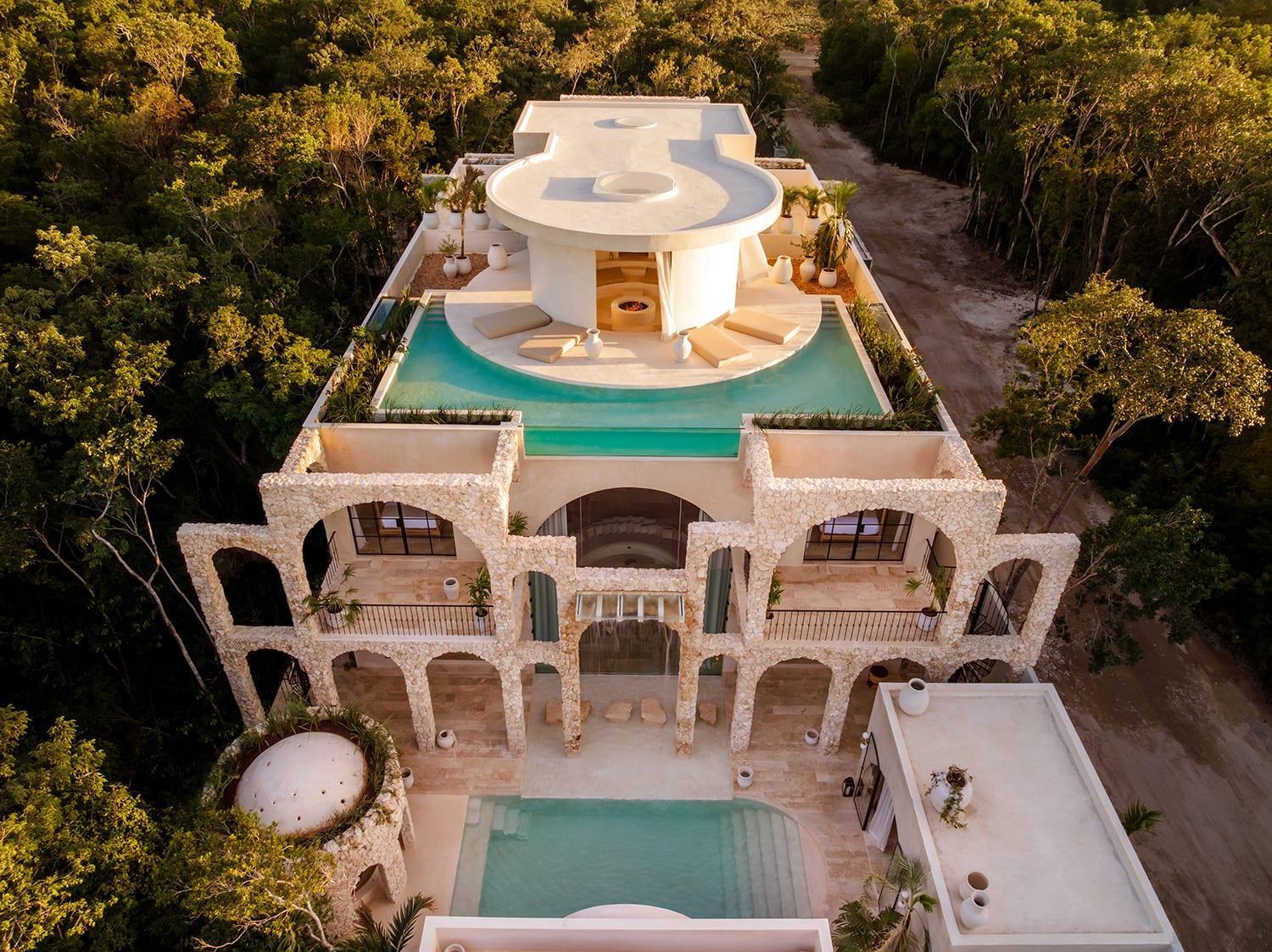 Casa Arka - Palacial Sanctuary For Group Retreats Tulum Bagian luar foto
